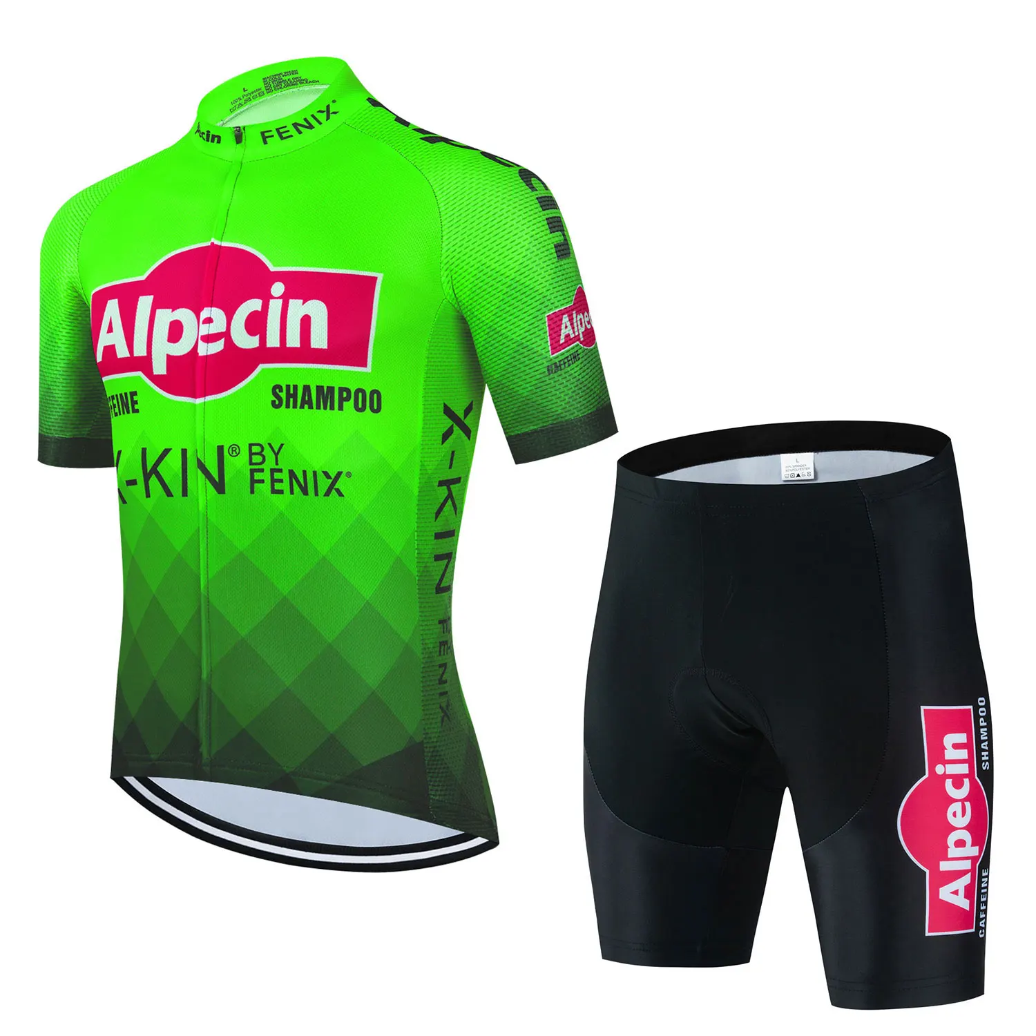 

2023 Alpecin FENIX Team Cycling Jersey Suits Road Bicycle Clothing Men's Bib Shorts Sets Mtb Bike Clothes Maillot Ciclismo Kit