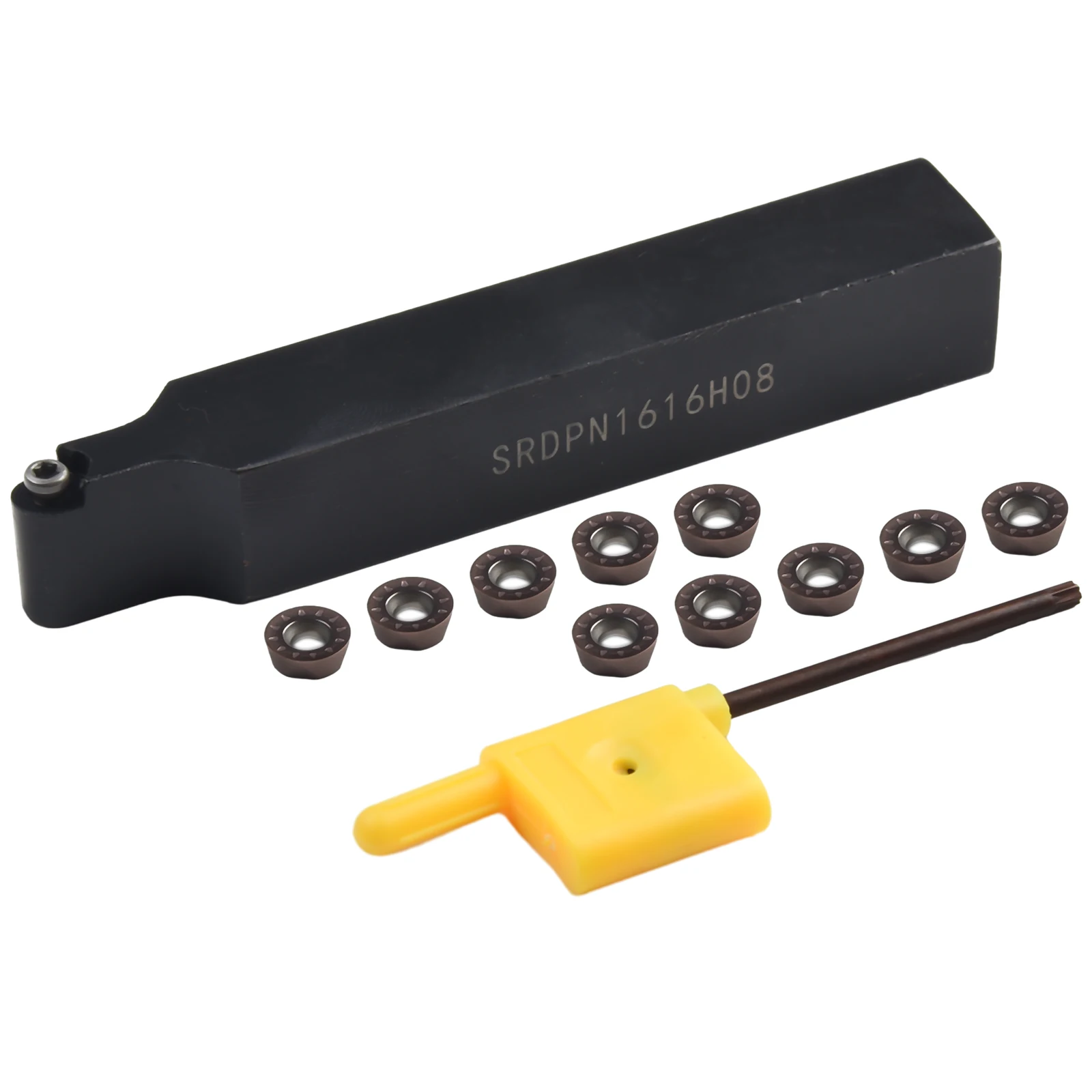 Эффективные работы резки с токарным станком SRDPN1616H08 16x100 мм внешним держателем