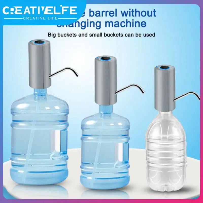 

Home Office Outdoor Water Bottle Pump Electric Water Dispenser Portable Gallon Drinking Bottle Switch USB Charging Water Pump