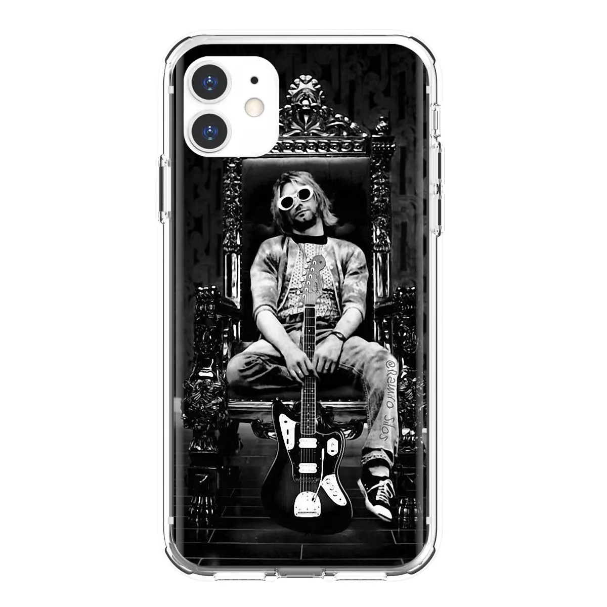 Чехлы из ТПУ Для Xiaomi Mi 5X 6X Max Mix 1 2 2S 3 Mi5 Mi5S Mi6 Mi3 Mi4 poco X3 nfc F2 Pro M3 Nirvana-Smiley-Face-Logo-Music-Band |