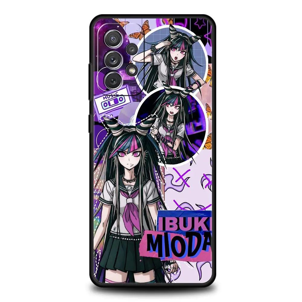 Аниме Чехол Danganronpa для телефона Samsung Galaxy A51 A71 A41 A31 A21S A11 A01 A03S A13 A23 A33 A53 A73 5G A12 A32