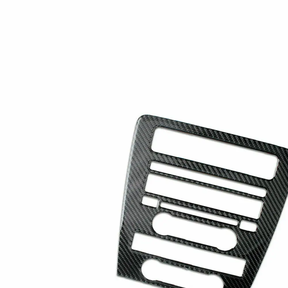 

Brand New Panel Cover Cover Trim 1PCS Black Carbon Fiber Center Console