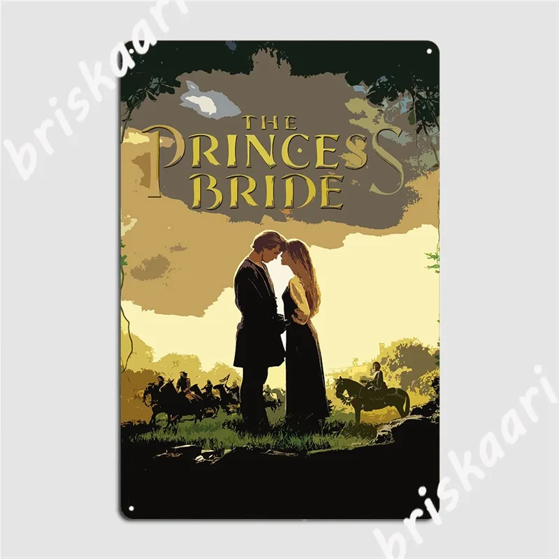 

The Princess Bride Metal Sign Club Bar Design Plates Cinema Living Room Tin Sign Posters room decor wall decor