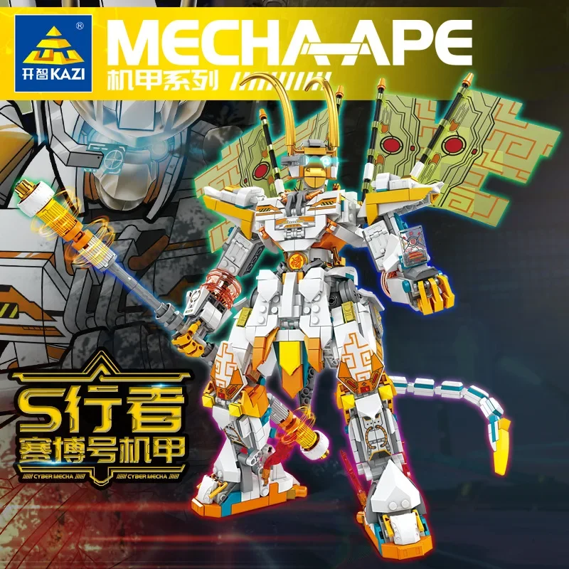 Kaizhi Mech Серия S Walker строительные блоки сборные мелкие частицы детские развивающие