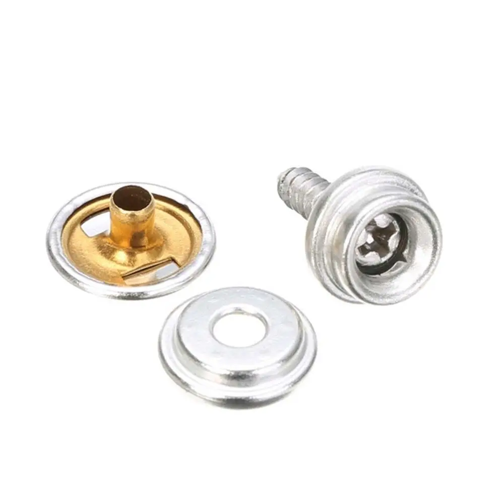 10 наборов накладок из нержавеющей стали для фиксаторов, назначение: палатка, яхта, лодка, навес из плотного материала, инструменты, штифты, аксессуары для автомобильного тентового навеса.