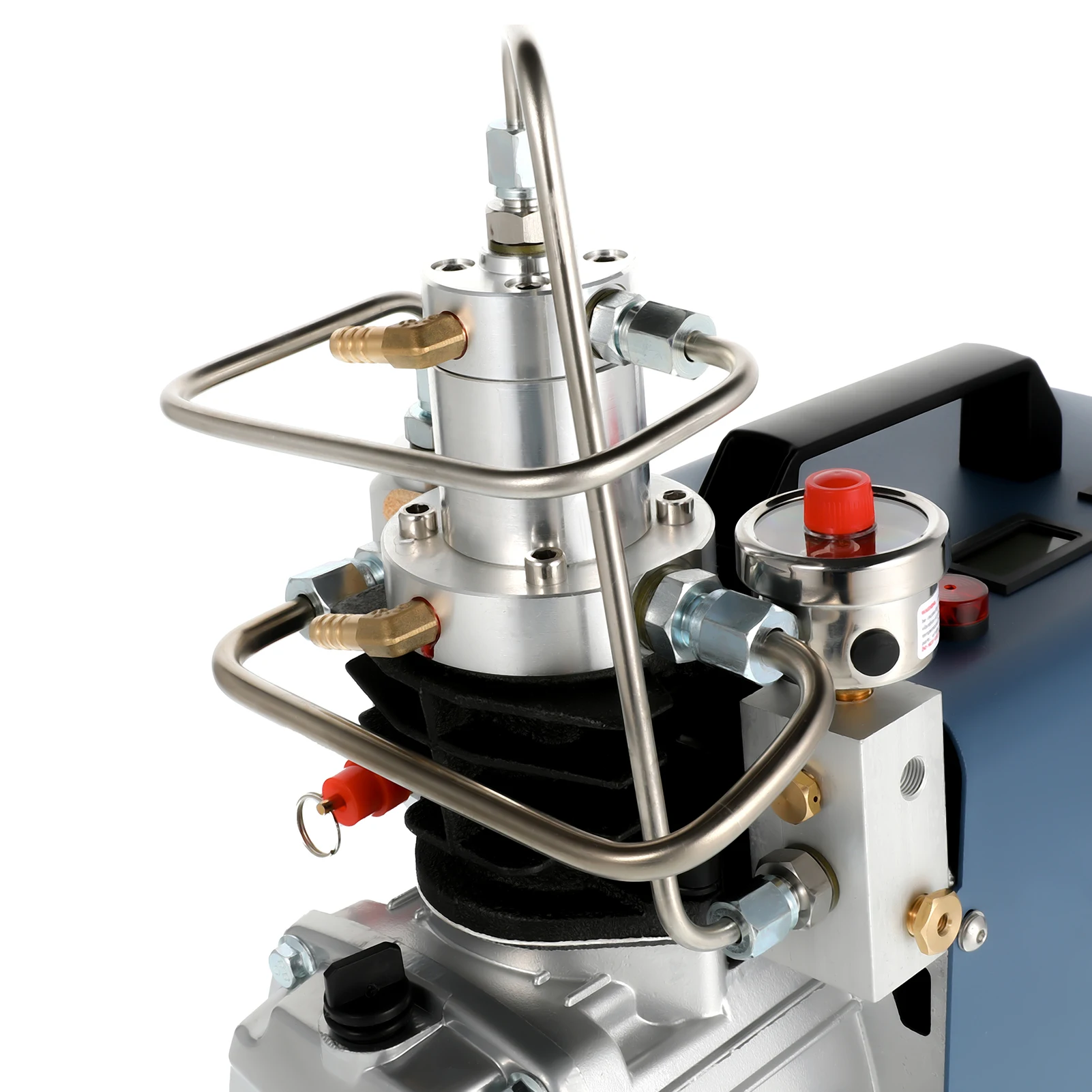 Электрический воздушный компрессор 220 В кВт бар 30 мпа 4500Psi пневматический насос