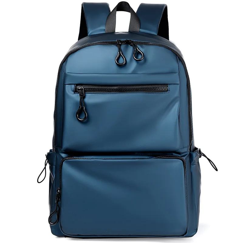 

Men Simple Large-capacity Bookbags Business Backpack Backpack Laptop Fashion Color Backpack Waterproof Solid Trendy Cloth Oxford