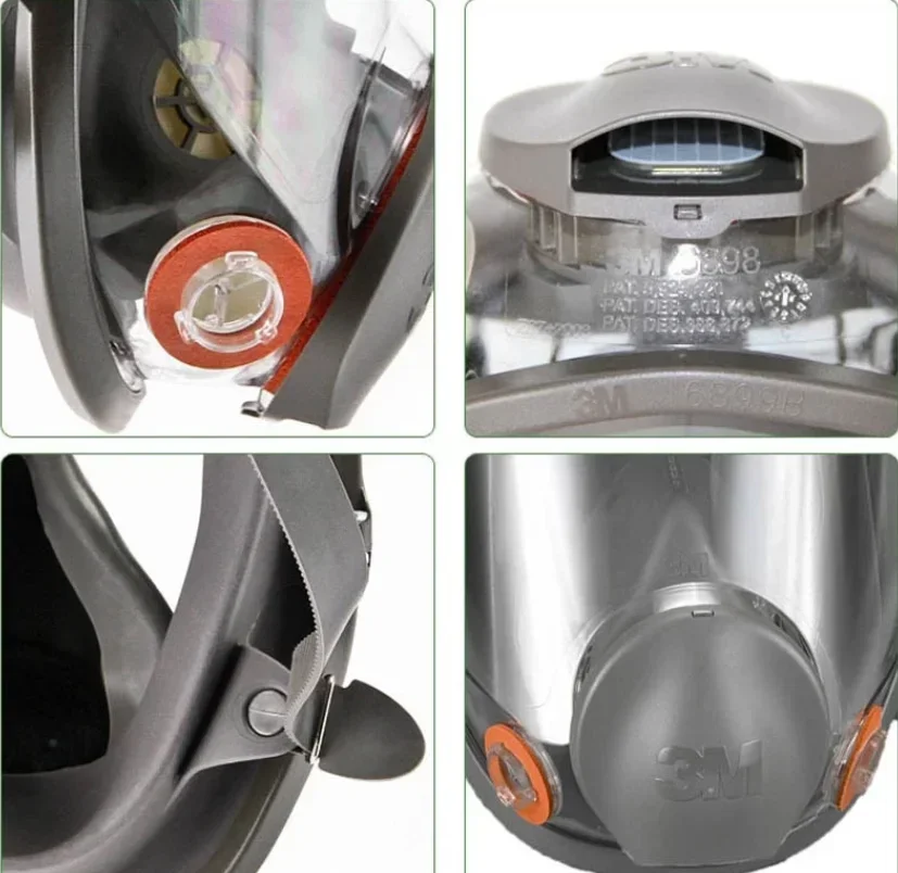 1 шт. 6800 маска или 17в1 спрей для рисования противогаз органические вепы