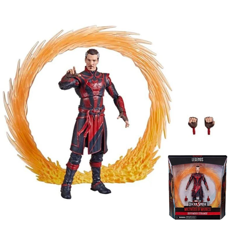 

Marvel Legends Doctor Strange Anime Figure The Defender Dr. Strange 15cm Pvc Action Figurine Decor Model Doll Toy for Children