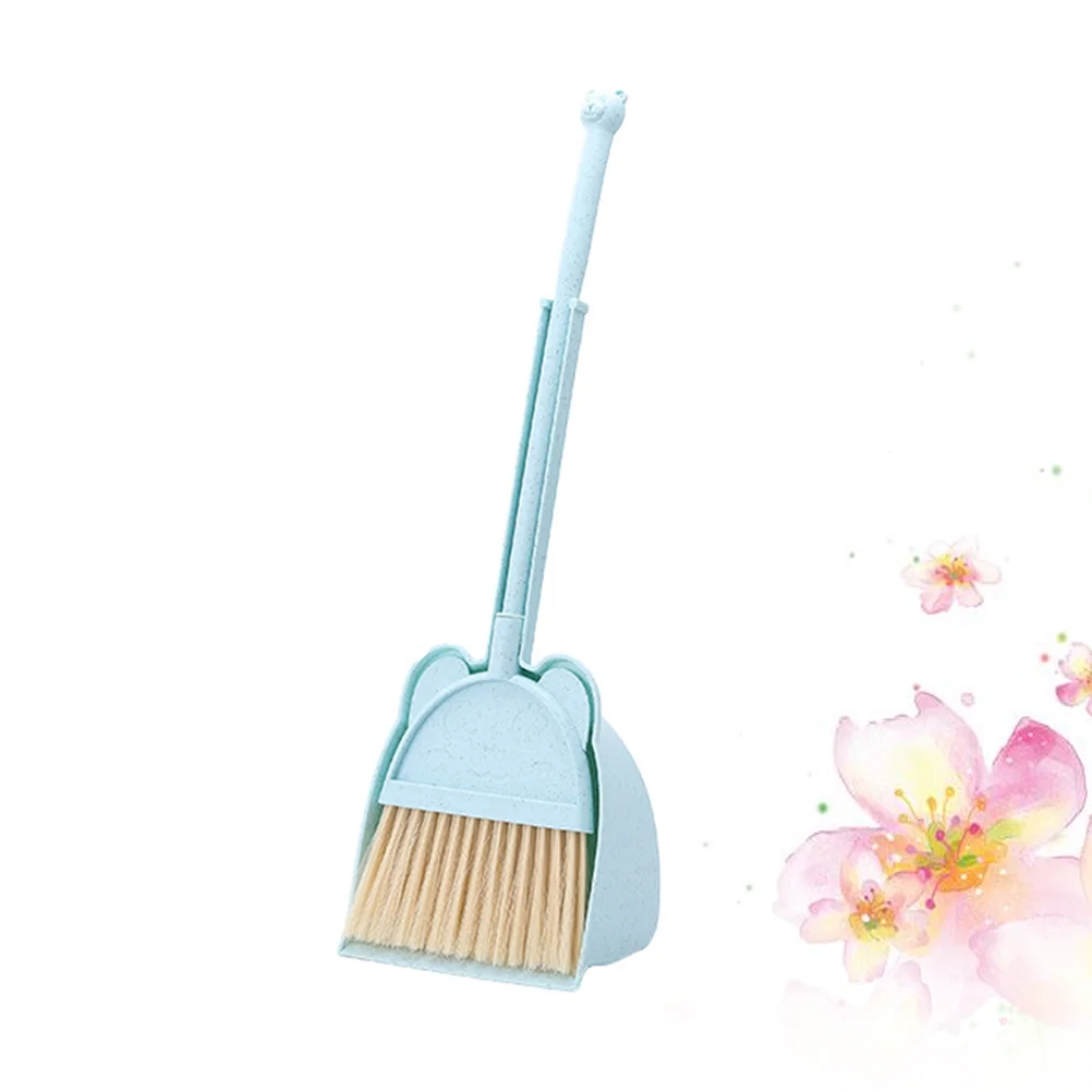 

Broom Dustpan Cleaning Mini Set Kids Brush Play Housekeeping Sweeping Pretend Toddlers Tools Helper Toys Keyboard Tool Little