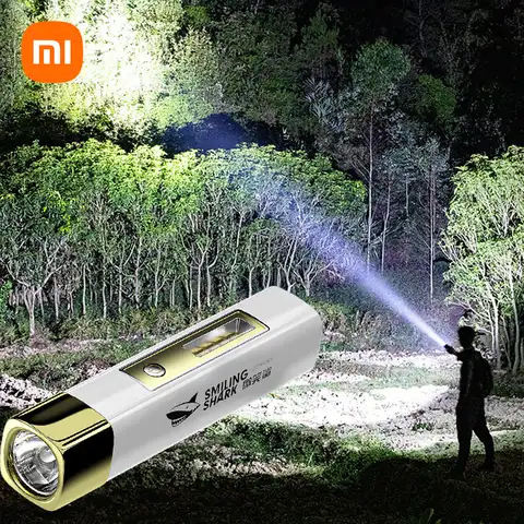 Тактический фонарик Xiaomi G3, мощные светодиодные фонарики, мощный перезаряжаемый Ультраяркий портативный светильник, внешний аккумулятор