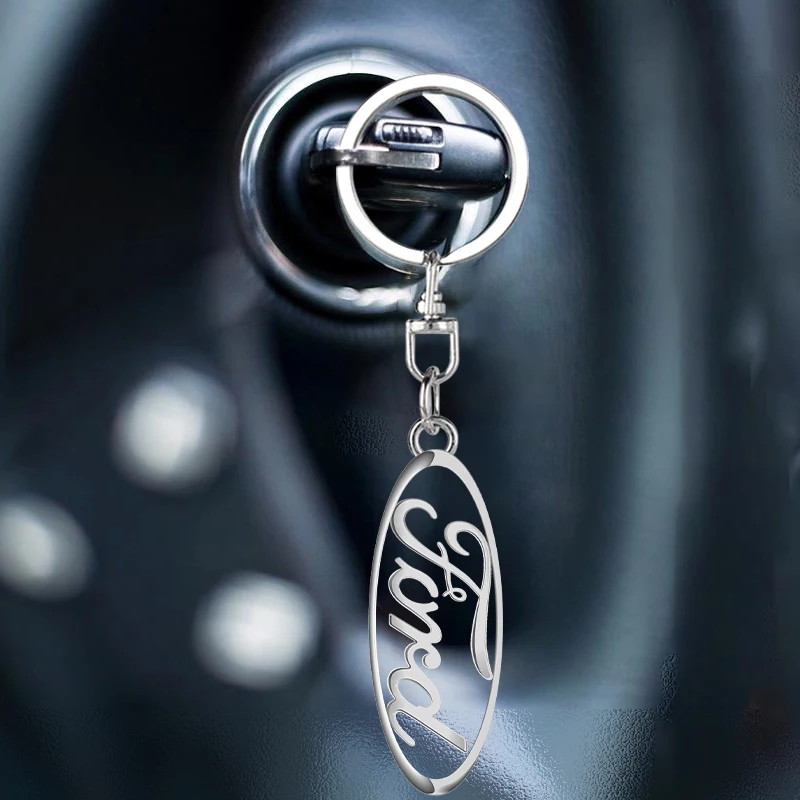 Автомобильный брелок металлический для ключей автомобильные аксессуары Ford Fiesta