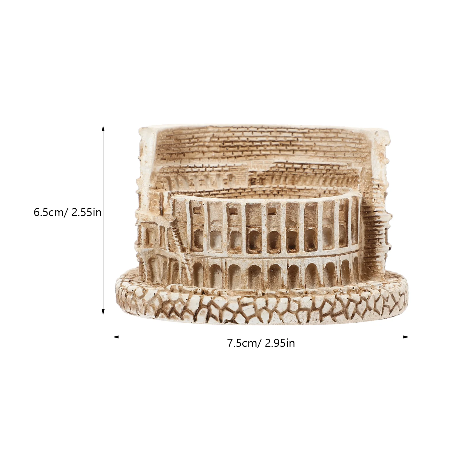 Римские украшения модель архаичной архитектуры нежная фигурка Колизей статуя