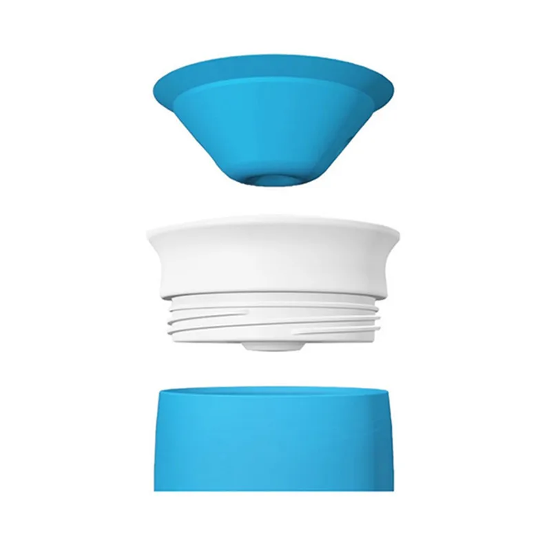 360 ° детская чашка для питья обучения против удушения двойная ручка с крышкой -