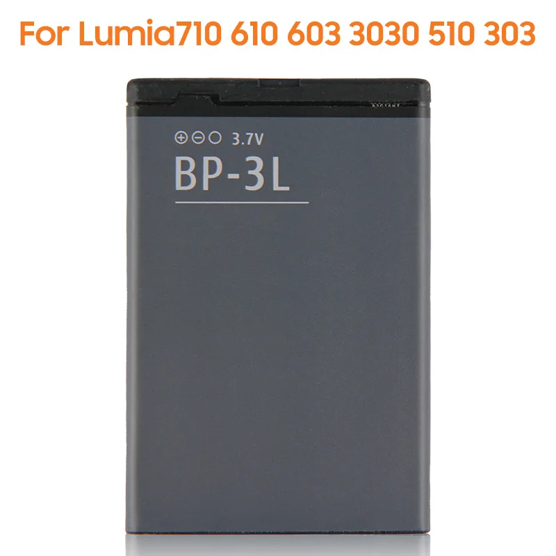 

New yelping BP-3L Phone Battery For Nokia Lumia 710 610 603 3030 510 303 1300mAh