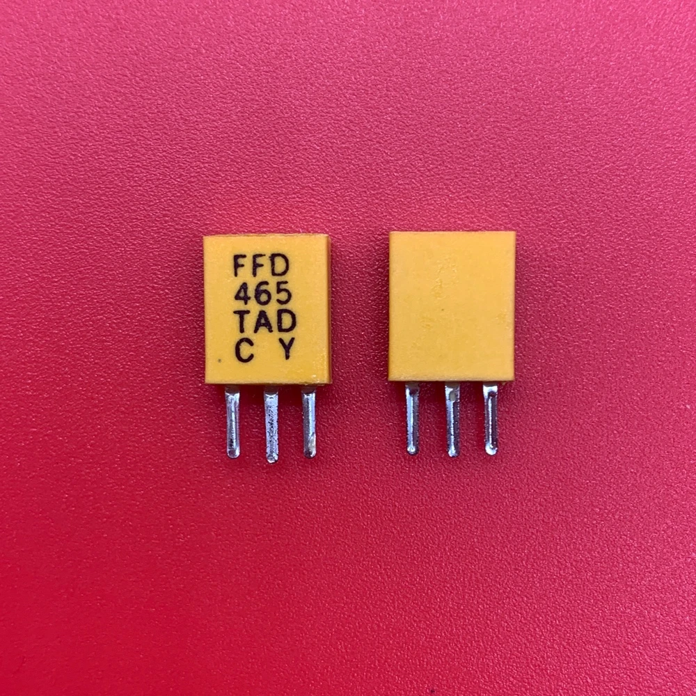 

50PCS/ original TDK ceramic filter FFD465TAD 465KHZ 465K straight plug 3 feet