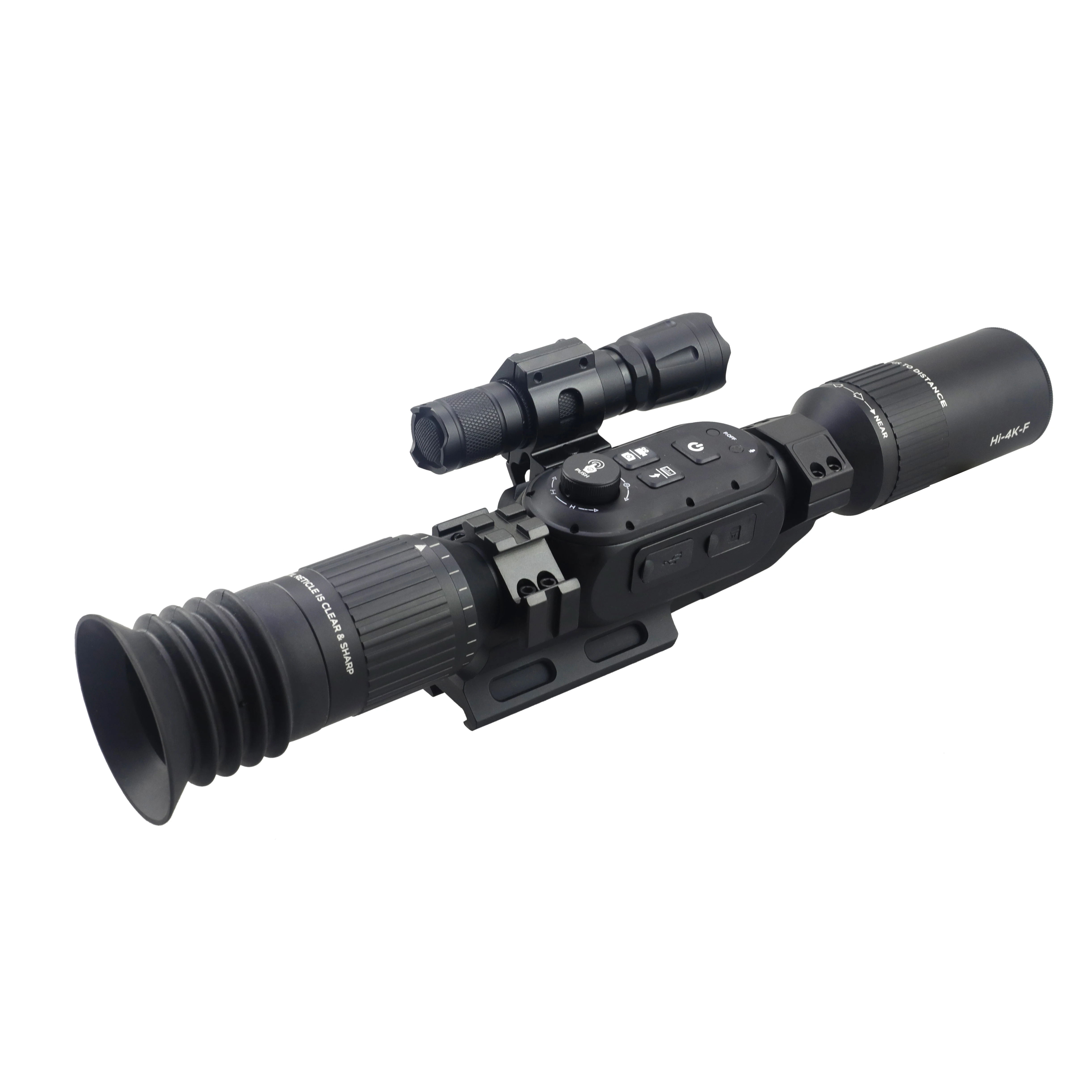 

3-24X shooting long range hunting scopes hunted mounting riflescope gun accessories night vision scope with green laser sight