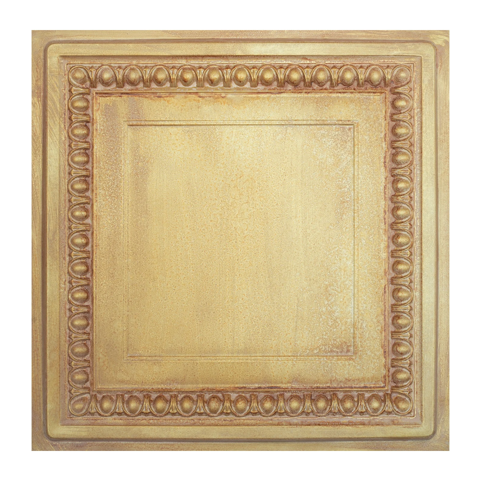 10 шт. настенные панели из ПВХ коричневого и золотого цвета