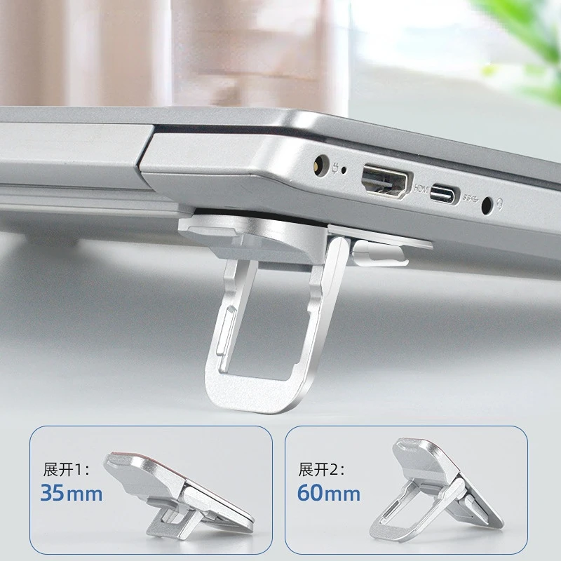 

Laptop Stand For Computer Keyboard Holder Mini Portable Legs Laptop Stands For Macbook Huawei Xiaomi Notebook Aluminum Support