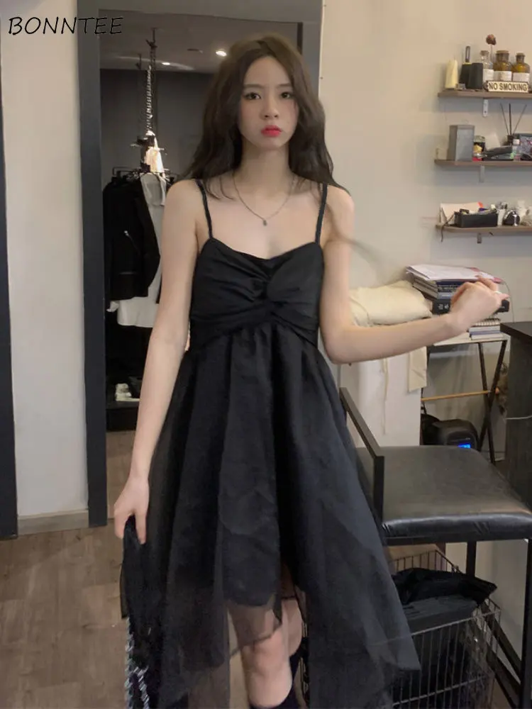 

Платье женское необычное облегающее, пикантное элегантное однотонное в стиле ретро, Клубное базовое платье во французском стиле на бретеля...