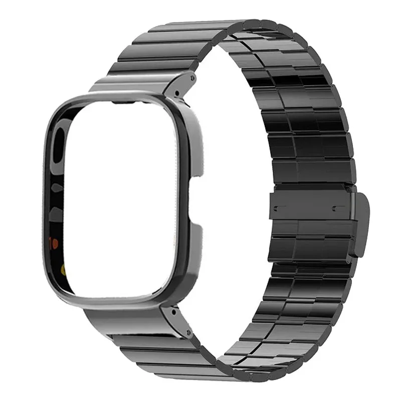 Фото Браслет для Redmi Watch 3 Active, магнитный браслет из нержавеющей стали для фитнес-трекера Xiaomi Redmi Watch 3 №1
