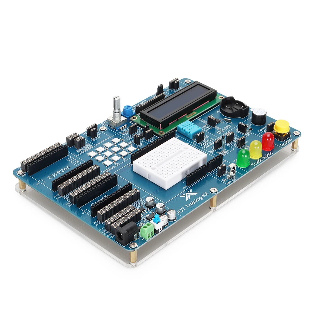 Super Ultimate IOT Starter Shield For Arduino Project NANO ESP8266 Wifi Atmega328p Development Board Shield Training Great Kits