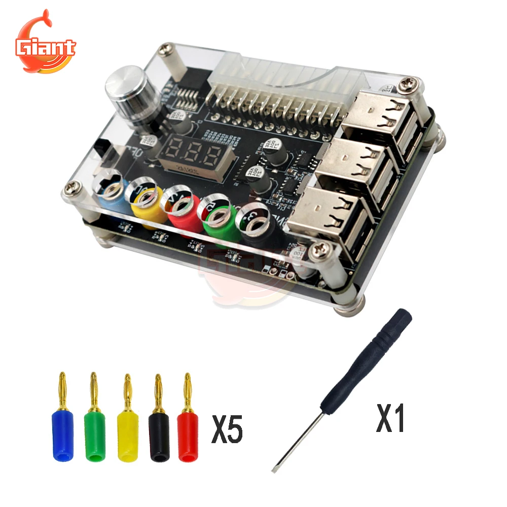

Gaqqee Адаптер питания ATX с USB 2.0
