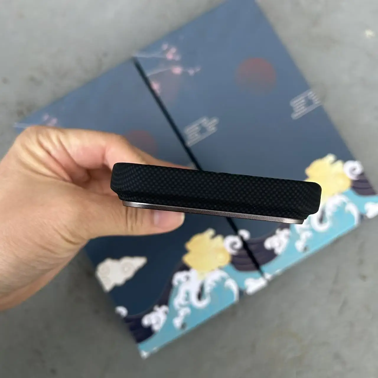 Фото Для iPhone 17 pro max/iPhone17 Pro/iPhone17/iPhone 17 Air чехол карбон 600d кевлар арамидное волокно тонкий жесткий чехол магнитный черный №4