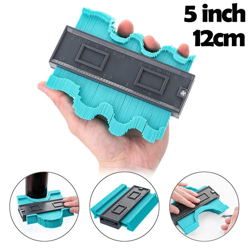 

ZK30 12/14/25 см, нестандартный контурный калибр, дуговая линейка, пластиковый калибр, контурный профиль, шкала, шаблон, кривообразная шкала, плитка, ламинат