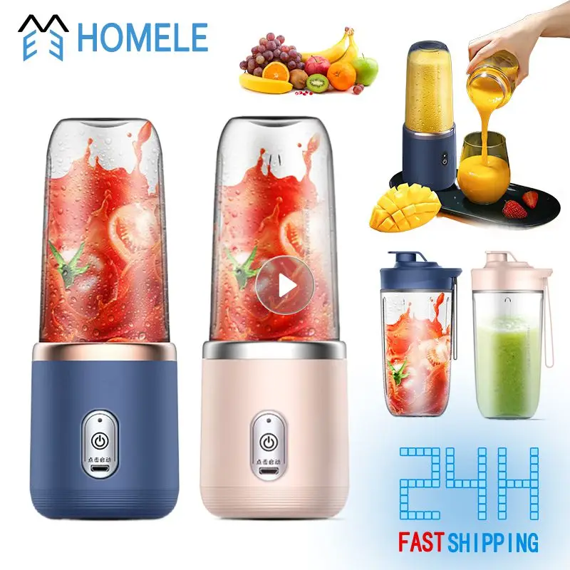 

Электрические соковыжималки, портативные, 6 лезвий, USB зарядка, многофункциональные экстракторы фруктов, выжималка, бутылка для еды, быстрая кухня