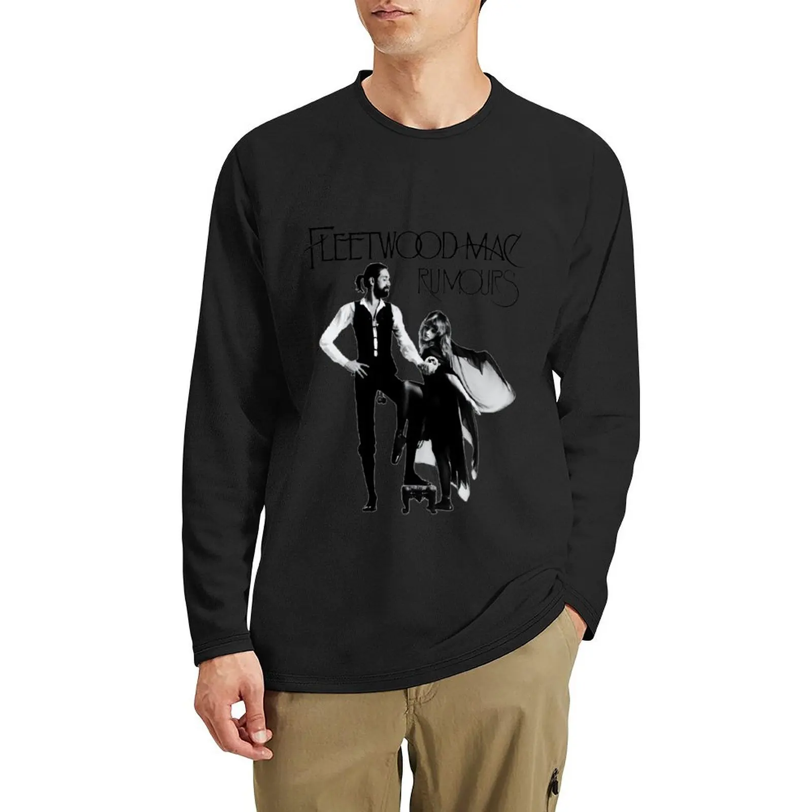 Yandie Rumours Fleetwood Tour 2019 длинная футболка с логотипом футболки мужские