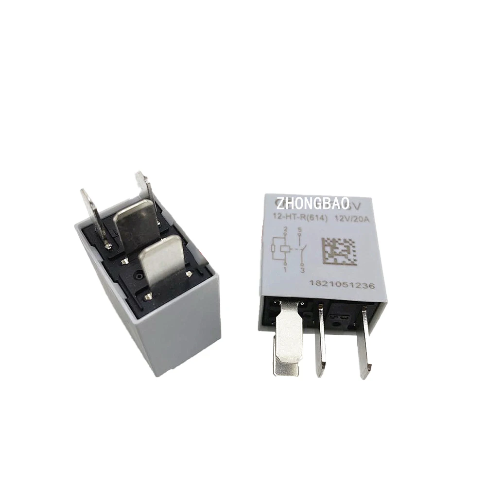 

[In stock] Relay HFV6V 12-HT-R(614) 12V 20A Vulnerable fog lamp relay