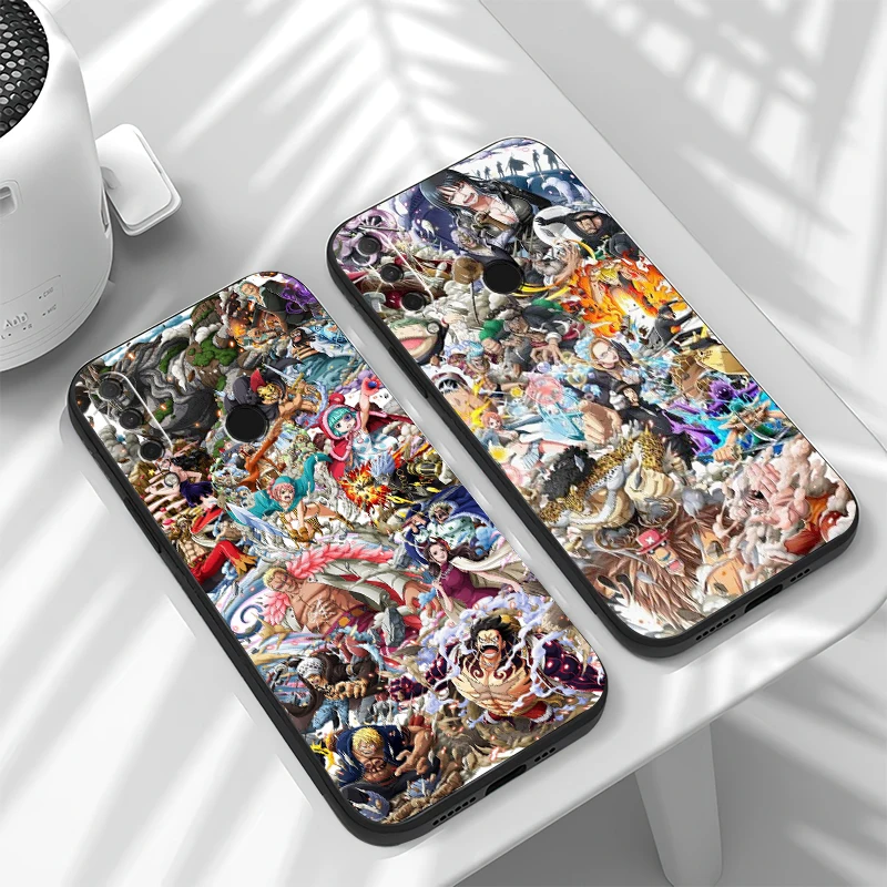 

One Piece Phone Case For HUAWEI Honor 8X 9X 9 Lite 10 10X Lite 10i 9A Black Unisex Original TPU ShockProof Protective Carcasa