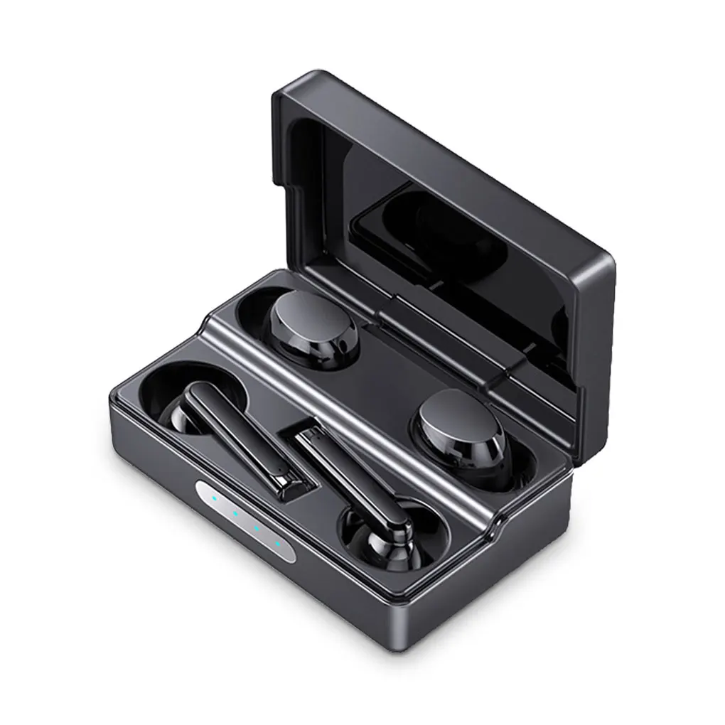 

2 Pairs Earphones Auto Connection Type-c Rechargeable Bluetooth-compatible 5.2 Music Listening Headphones Portable Earbuds