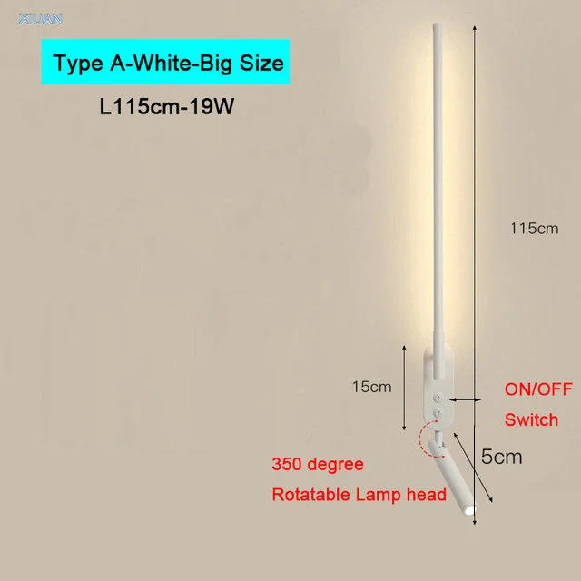 

Настенные светильники XIUAN черные/белые