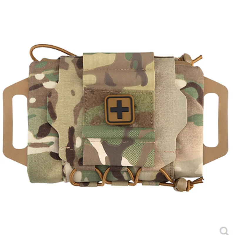 Army Camouflage Hunting Detachable Two Piece Quick Deployment Tactical Outdoor Medical First-Aid Kit