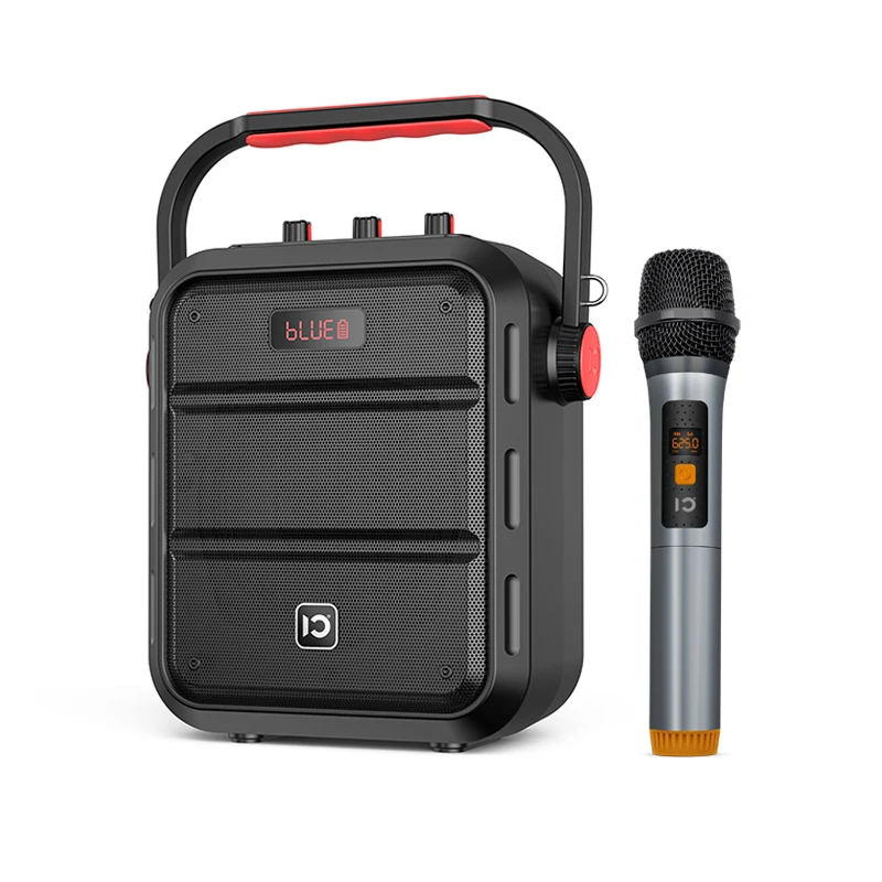 

SHIDU H1 Plus UHF Wireless Technology Outdoor Bluetooth Music Player Speakers Portable Karaoke Speaker