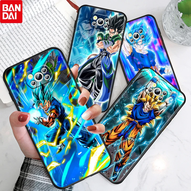 

Anime Dragon Ball Son Goku For Xiaomi Poco X3 NFC F3 GT M4 M3 M2 F2 X2 Pro TPU Silicone Soft Black Phone Case Funda Coque Capa