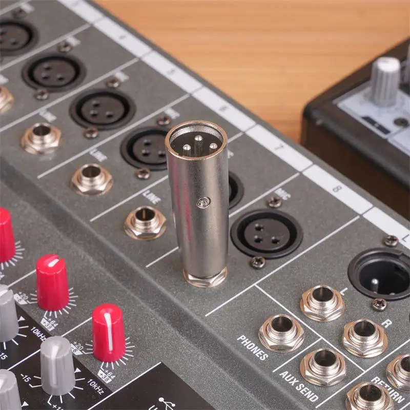 1/2/4 шт. 6 35 мм Женский к XLR мужскому адаптеру кабель 1/4 дюйма стандарта Мужской