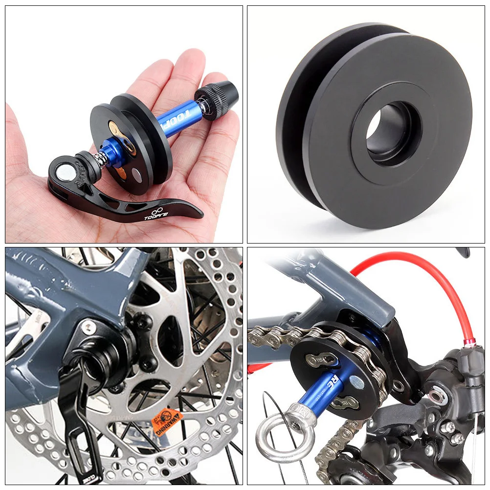 Фиксатор цепи Держатель колеса велосипеда дорожного стопора Аксессуары Keeper