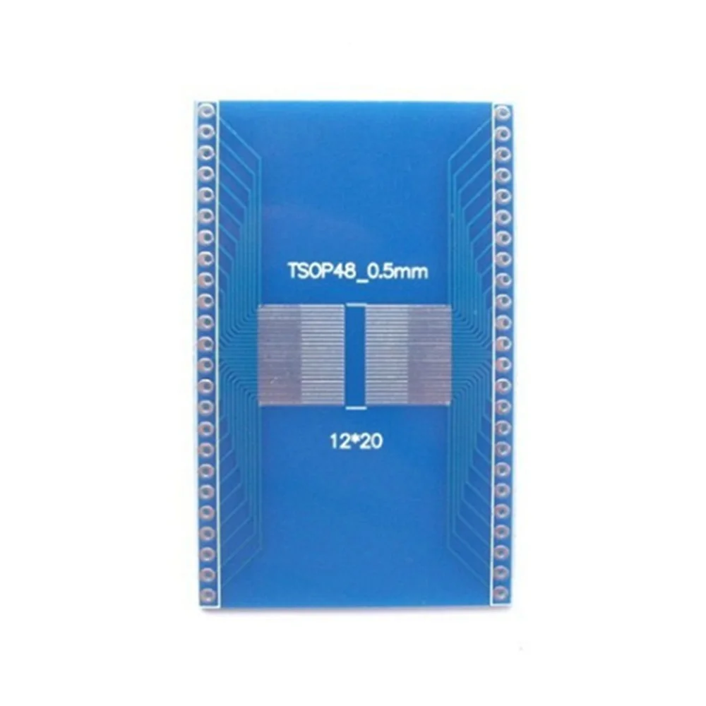 

TSOP48 to DIP48 0.5mm pitch Interposer board pcb Board Adapter Plate Good