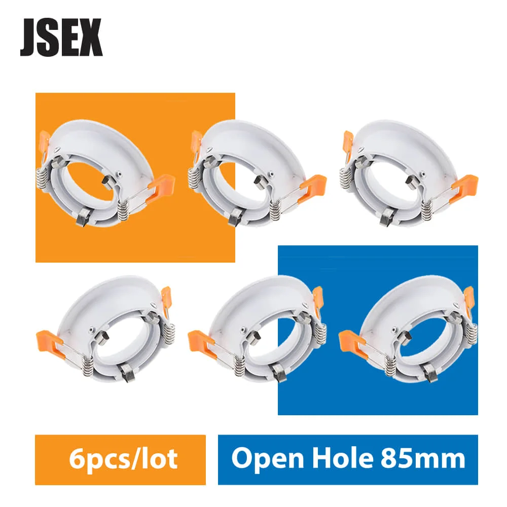 6 шт./лот заводская цена цинковый сплав монтаж потолочный точечный вырез