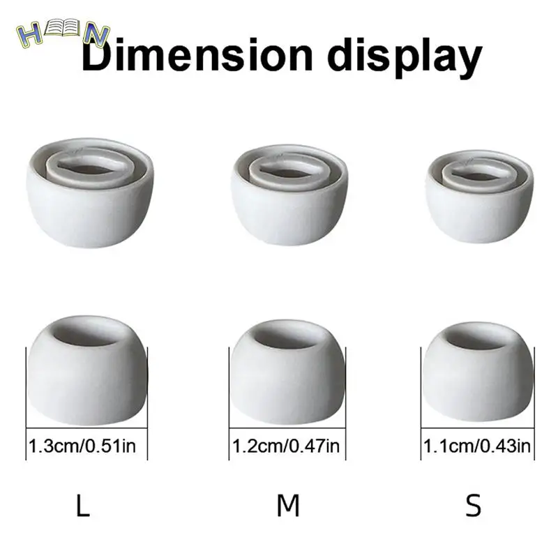 

1Pair Memory Foam Ear Tips Plug Caps Replacement For Samsung Galaxy Buds Pro Eartips Wireless Earbuds