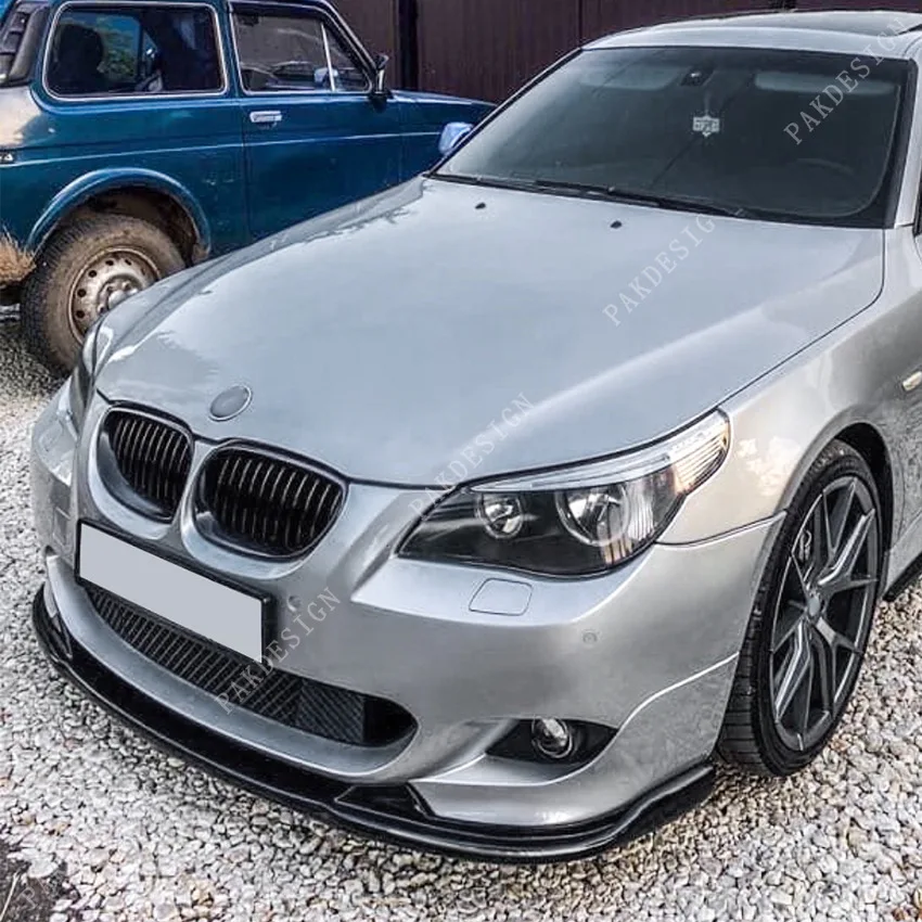 Сплиттер для переднего бампера BMW E60 E61 5 Series 525i 530i 540i 550i M Sport 2005-2010