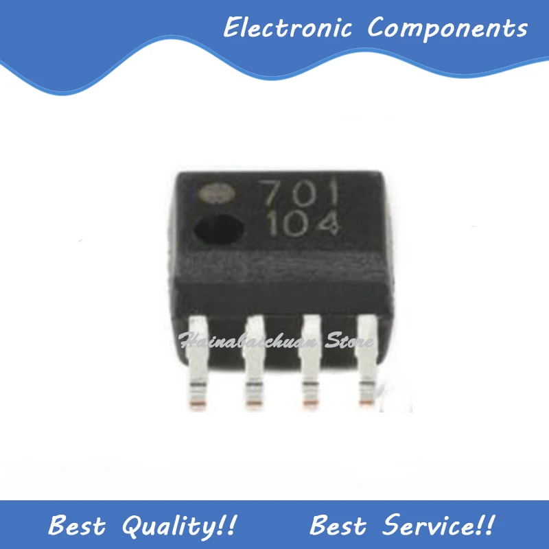 10 шт./партия, новые и оригинальные Фотообои HCPL-0701-500E SOIC8