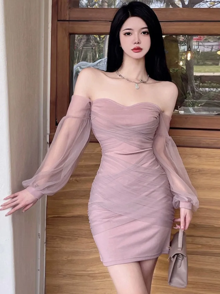 Женский сетчатый костюм с открытыми плечами для латиноамериканского танца