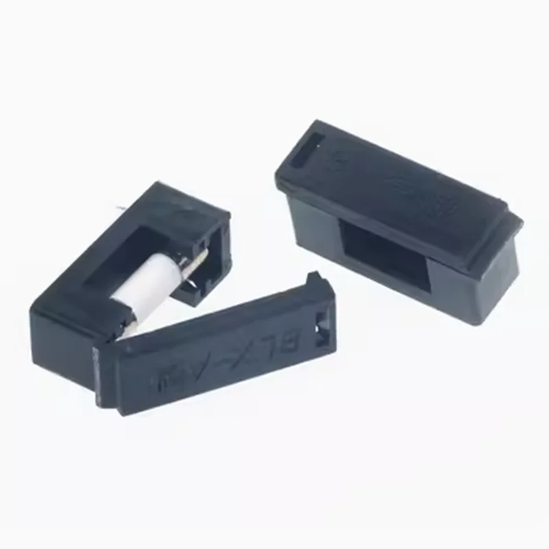 

10 шт., стеклянный патрон предохранителя 5*20 мм