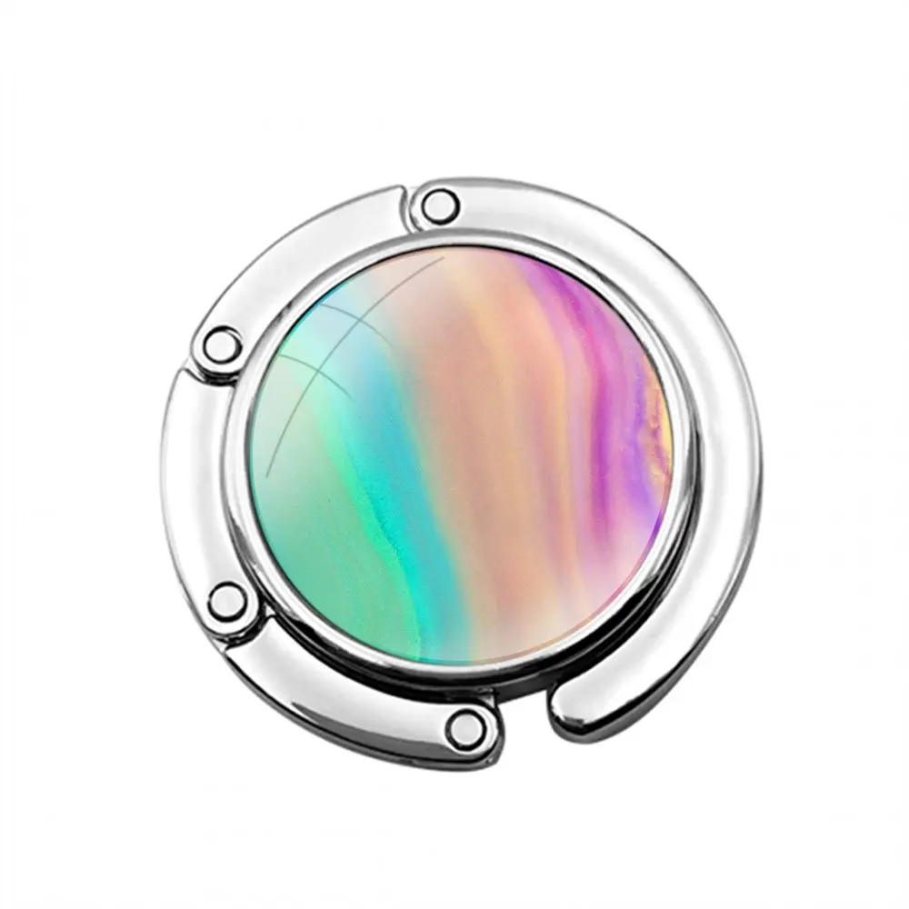 Складной крючок для кошелька хранения женской настольной сумки складной декор