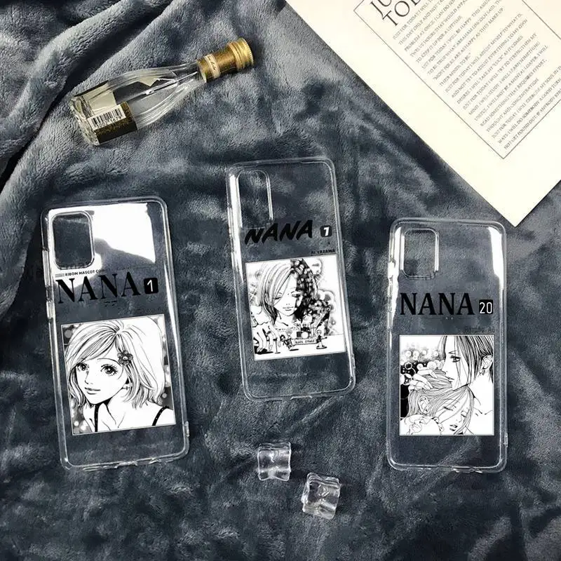 

Nana Osaki anime Phone Case Transparent soft For iphone 12 11 13 7 8 6 s plus x xs xr pro max mini