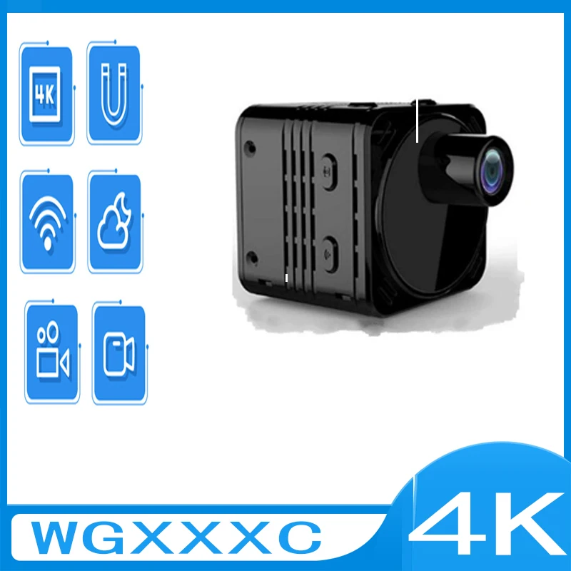 

Новая 4K мини-камера WiFi умная беспроводная видеокамера IP точка доступа HD маленькая камера обнаружения движения Vlog Espia ночное видение видео ...